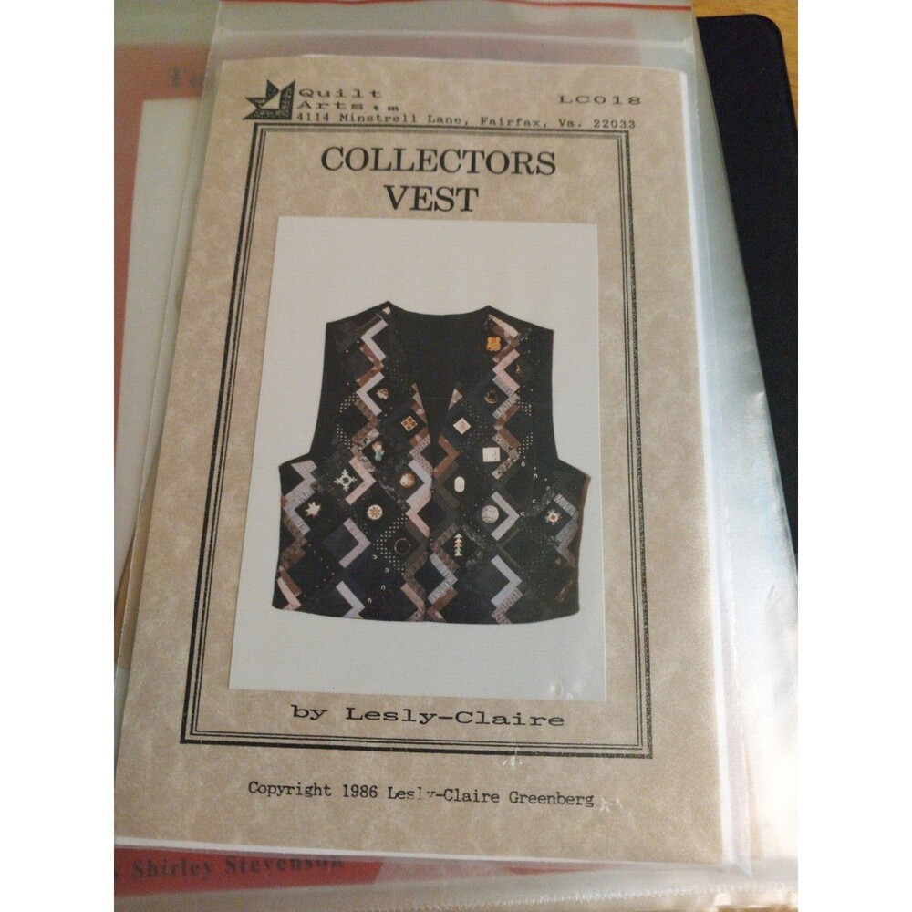 Collecters Vest Lesly Claire Pattern